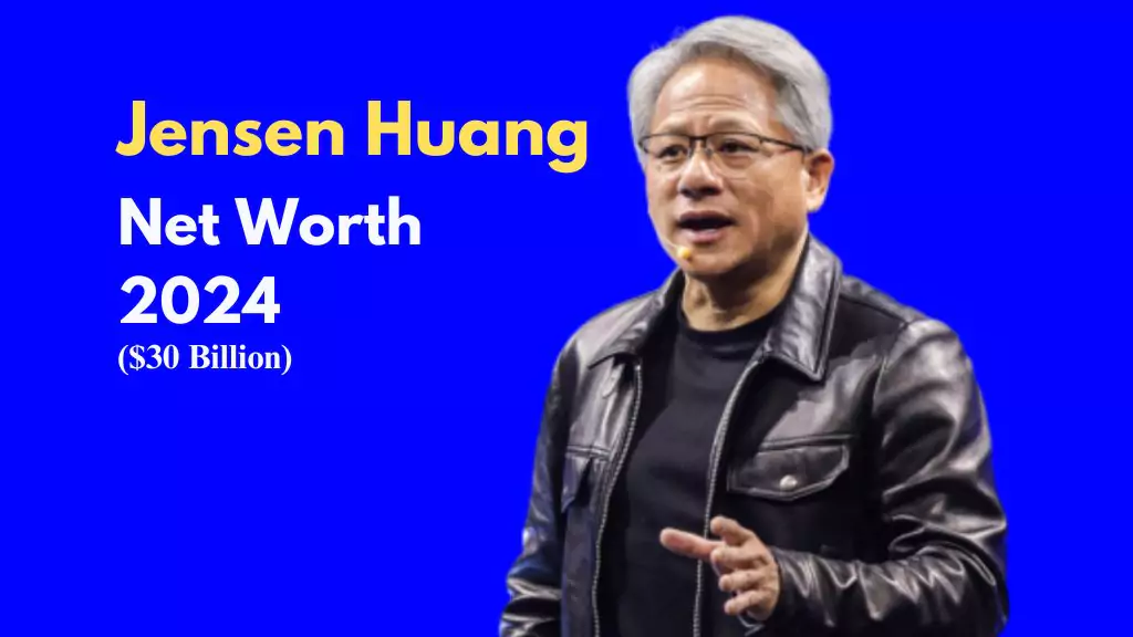 Jensen Huang Net Worth 2024