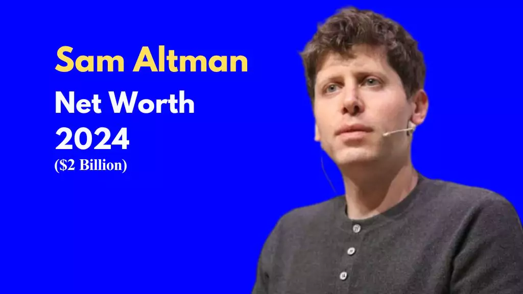 Sam Altman Net Worth 2024